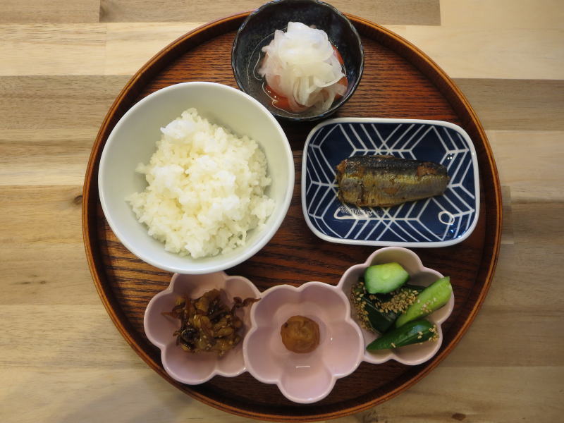 いわし缶の献立