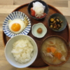 目玉焼きの献立