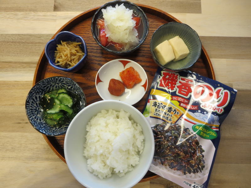 簡単朝ごはんの献立