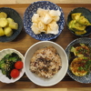 お赤飯の献立