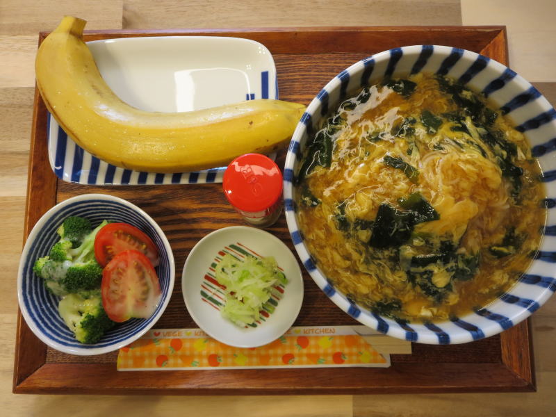 あんかけそうめんの献立
