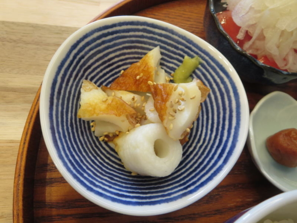 ちくわのわさびしょう油