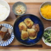 ナスのはさみ焼きの献立