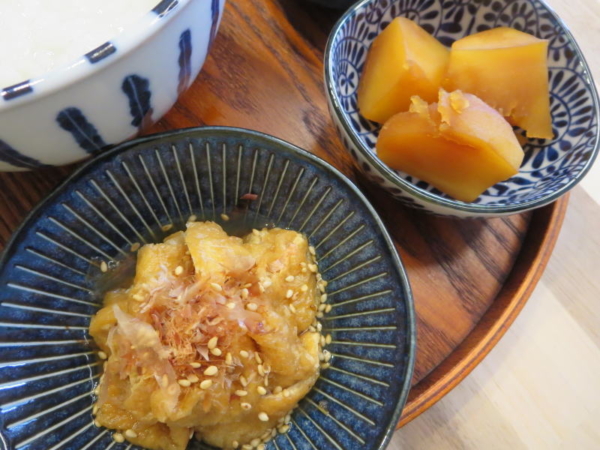 揚げ煮、じゃがいも煮