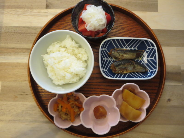 いわし缶の献立