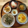 目玉焼きの両面バターしょう油焼きの献立