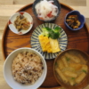お赤飯の献立