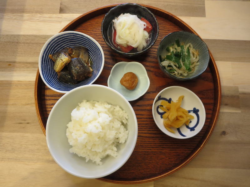 いわし缶の献立