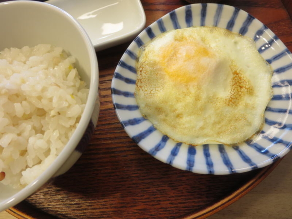 目玉焼き(両面焼き)