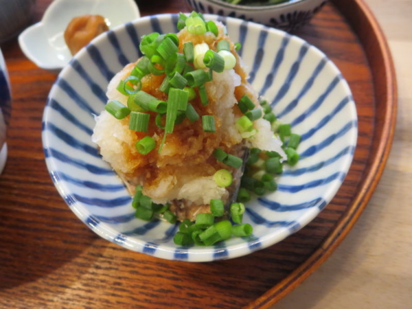サバ缶おろし