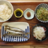 焼ししゃもの献立