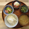 アスパラベーコンの献立
