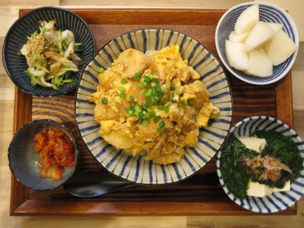親子丼の献立