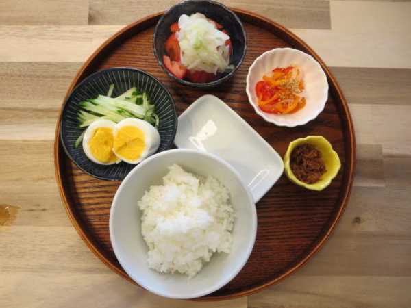 簡単朝ごはんの献立