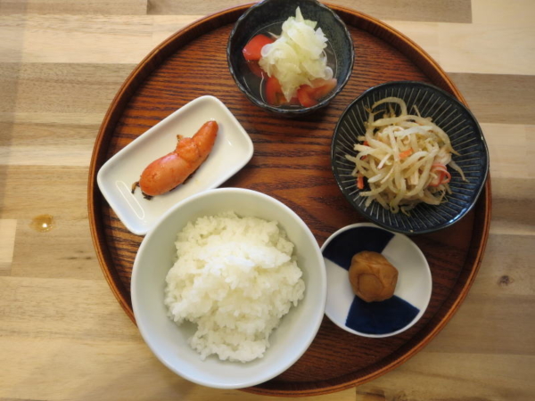 焼明太子の献立