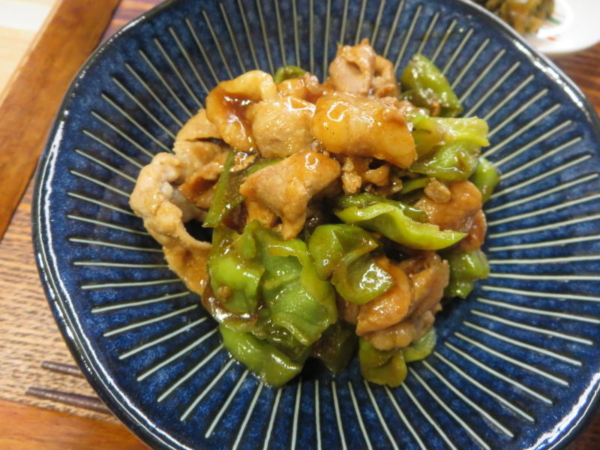 豚肉とピーマンの炒め物