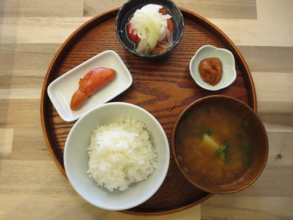 焼明太子の献立