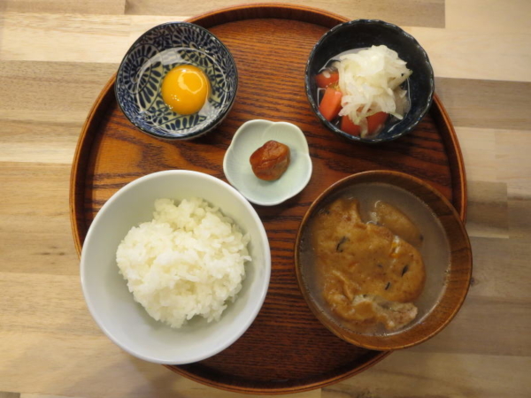 たまごかけごはんの献立