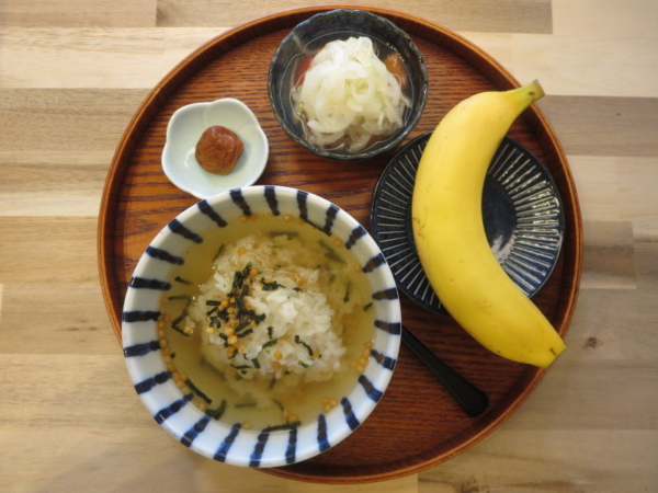 だし茶漬けの献立