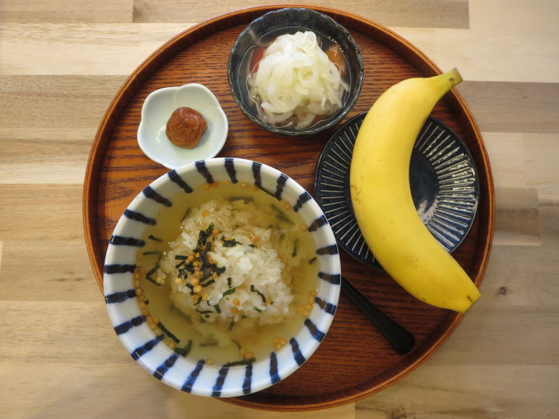 だし茶漬けの献立