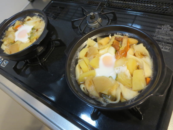 鍋焼きうどん