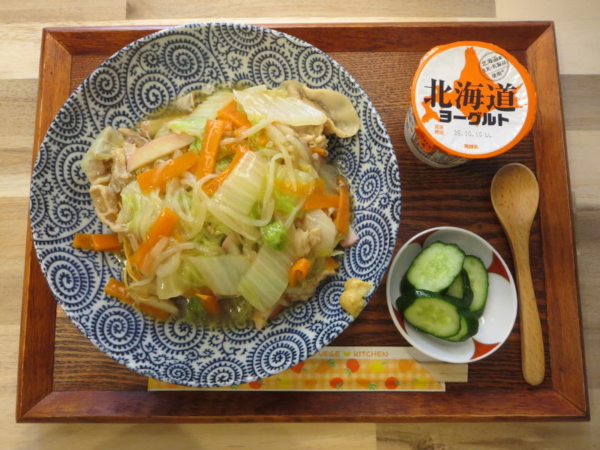 皿うどんの献立