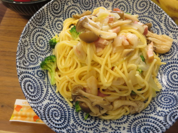 うま辛ペペロンチーノ(パスタキューブ)