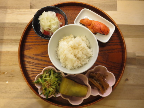 焼明太子の献立