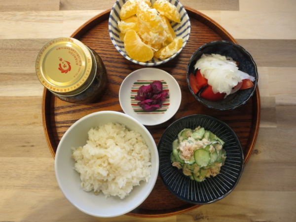 ツナ缶きゅうりの献立