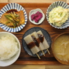カジキのステーキ風の献立