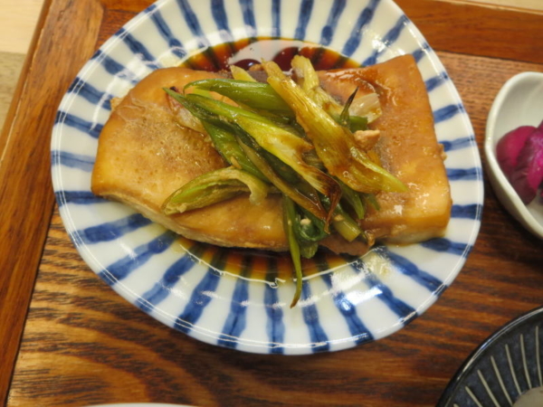 カジキのステーキ風