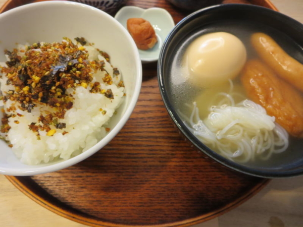ふりかけごはん、おでん