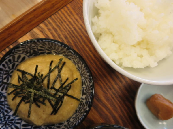 とろろ、ごはん