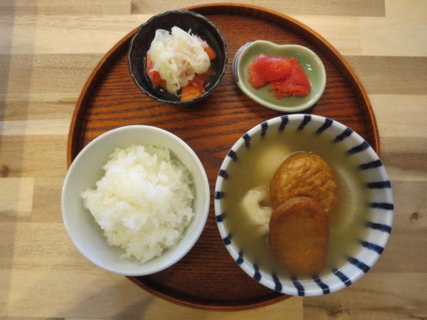 おでんと明太子の献立