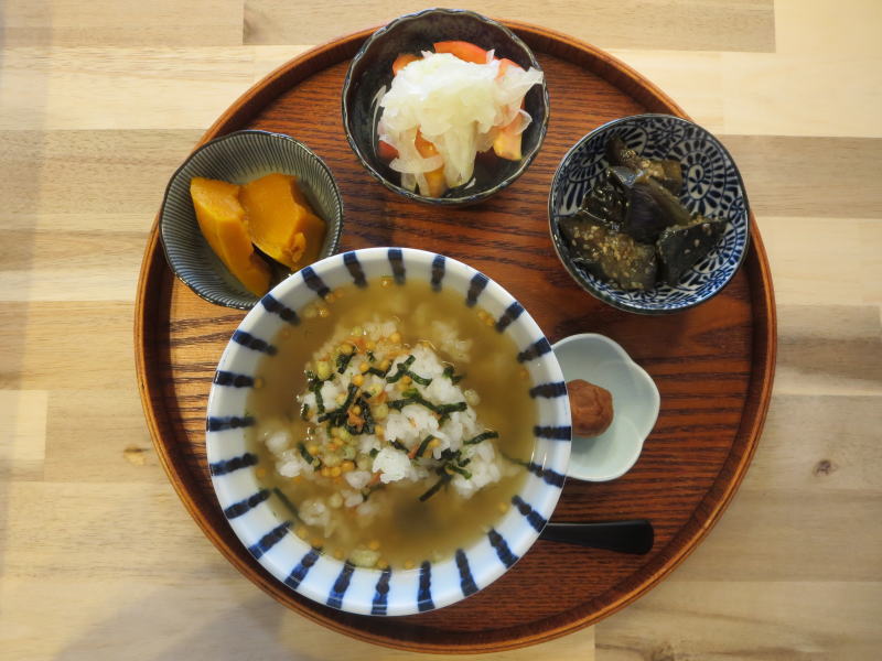 だし茶漬けの献立