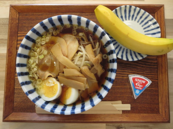 しょう油ラーメンの献立