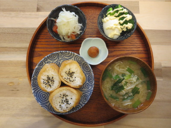 いなり寿司の献立