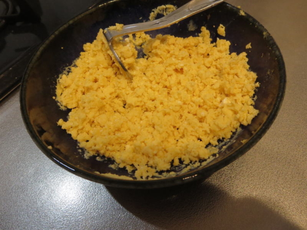電子レンジで炒りたまご