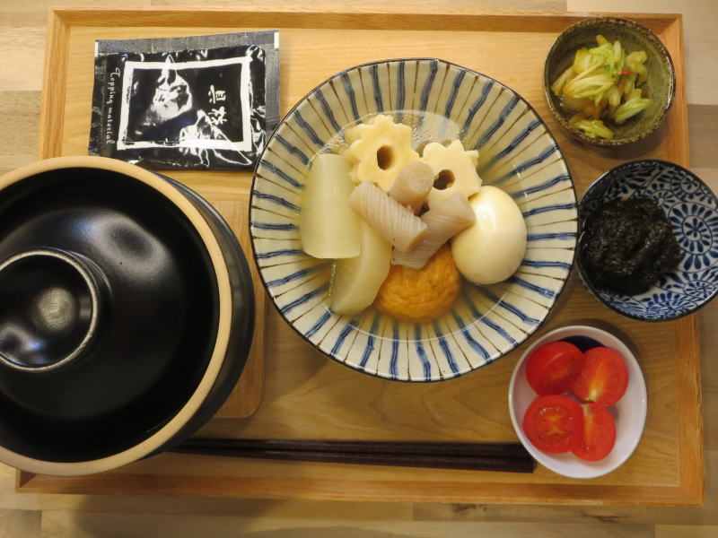 まぐろ茶漬け(山年園)の素で釜めしの献立