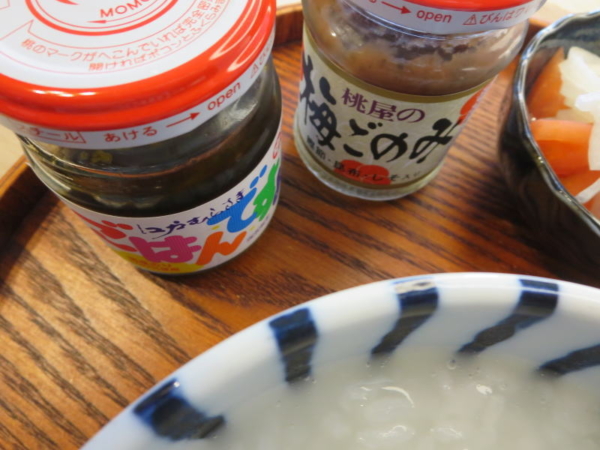 海苔の佃煮(ごはんですよ)、梅ごのみ