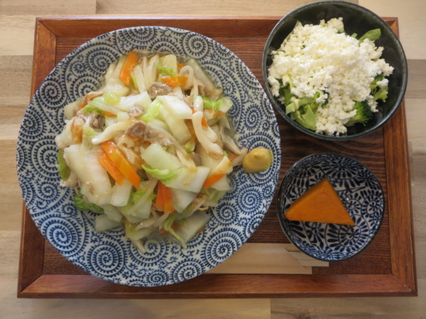 皿うどんの献立