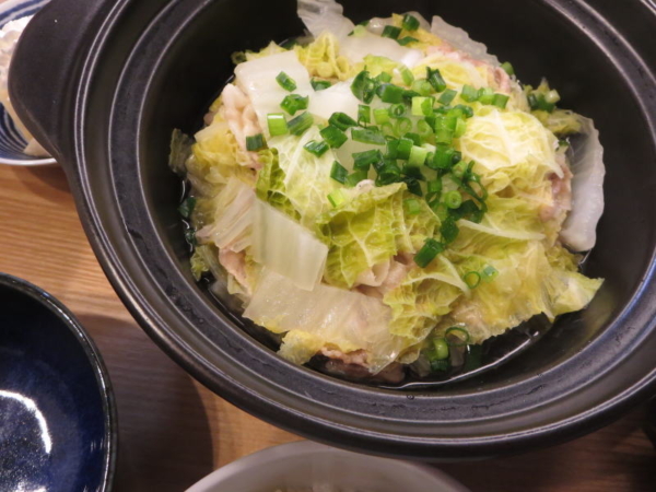 豚バラと白菜の重ね蒸し