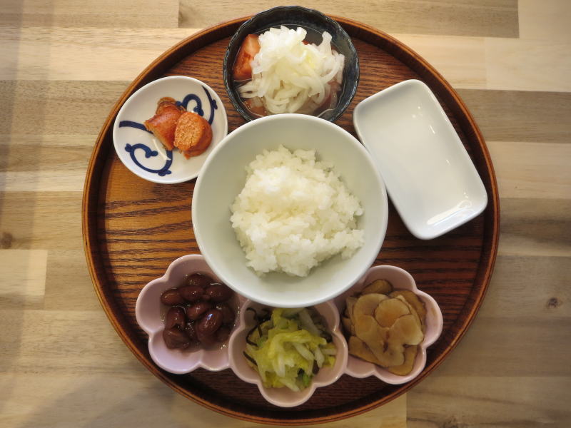 焼明太子、その他の献立