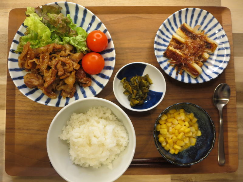 焼肉の献立