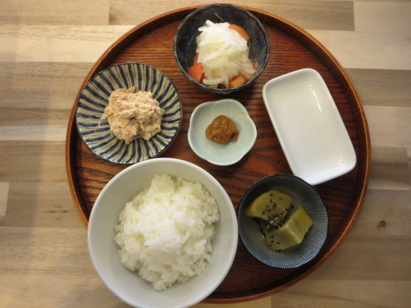 ツナマヨの献立