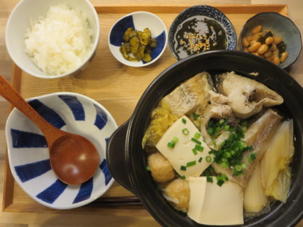 寄せ鍋の献立