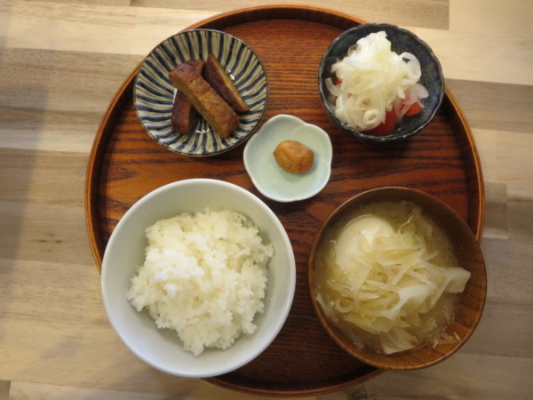 簡単朝ごはんの献立