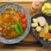 カレーライスの献立
