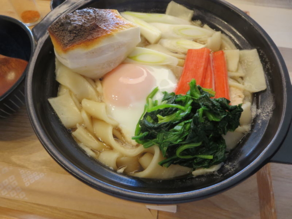 焼餅入り鍋焼きうどん