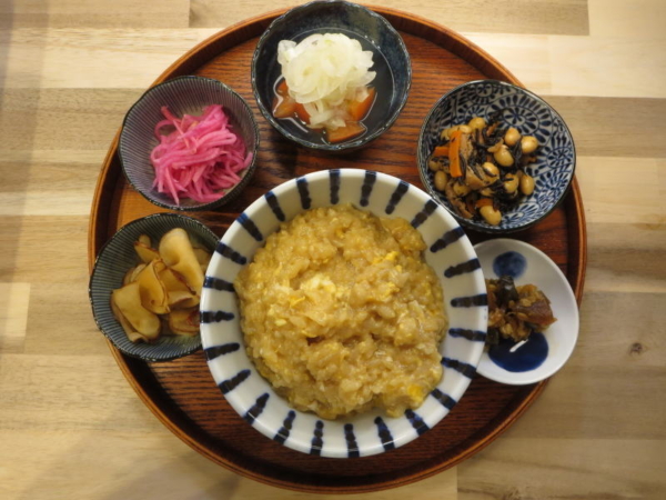 おじやの献立